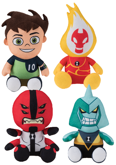 Ben 10 soft store toys