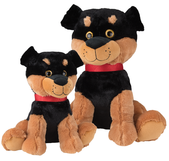 large rottweiler stuffed animals