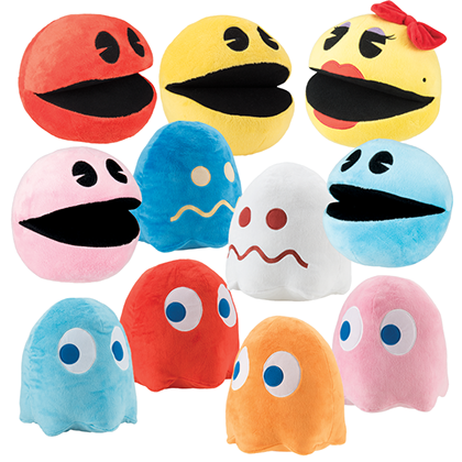 pac man plushies