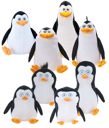 penguins of madagascar plush