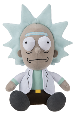 rick and morty plush toy