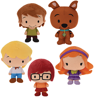 scooby doo characters plush